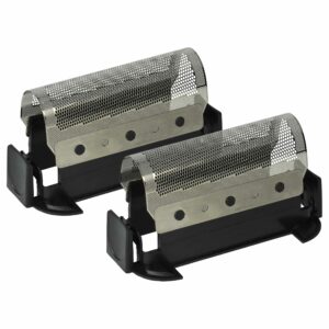 2x Lâmina de Barbear Braun 428, 420, 422 - vhbw (com Armação, Preto/Prata)