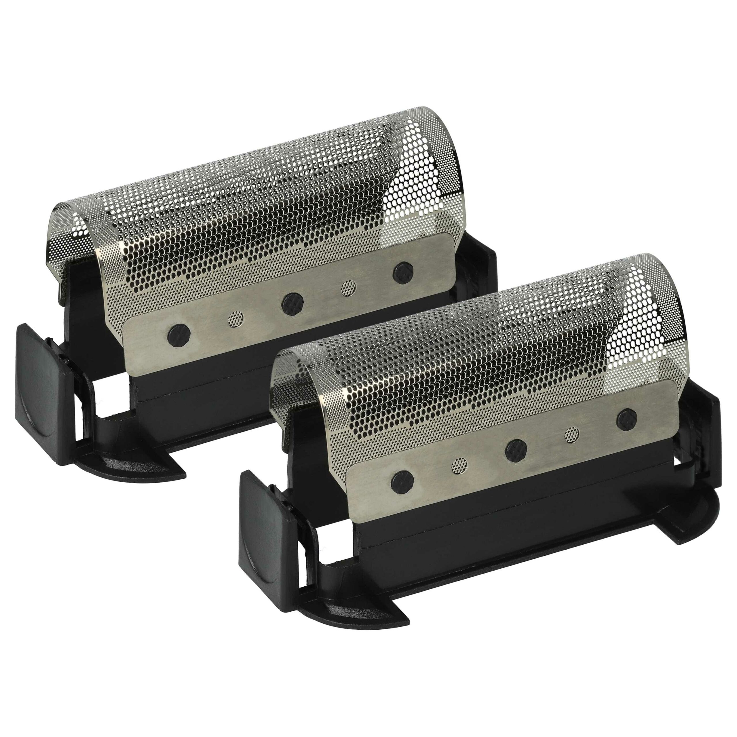2x Lâmina de Barbear Braun 428, 420, 422 - vhbw (com Armação, Preto/Prata)