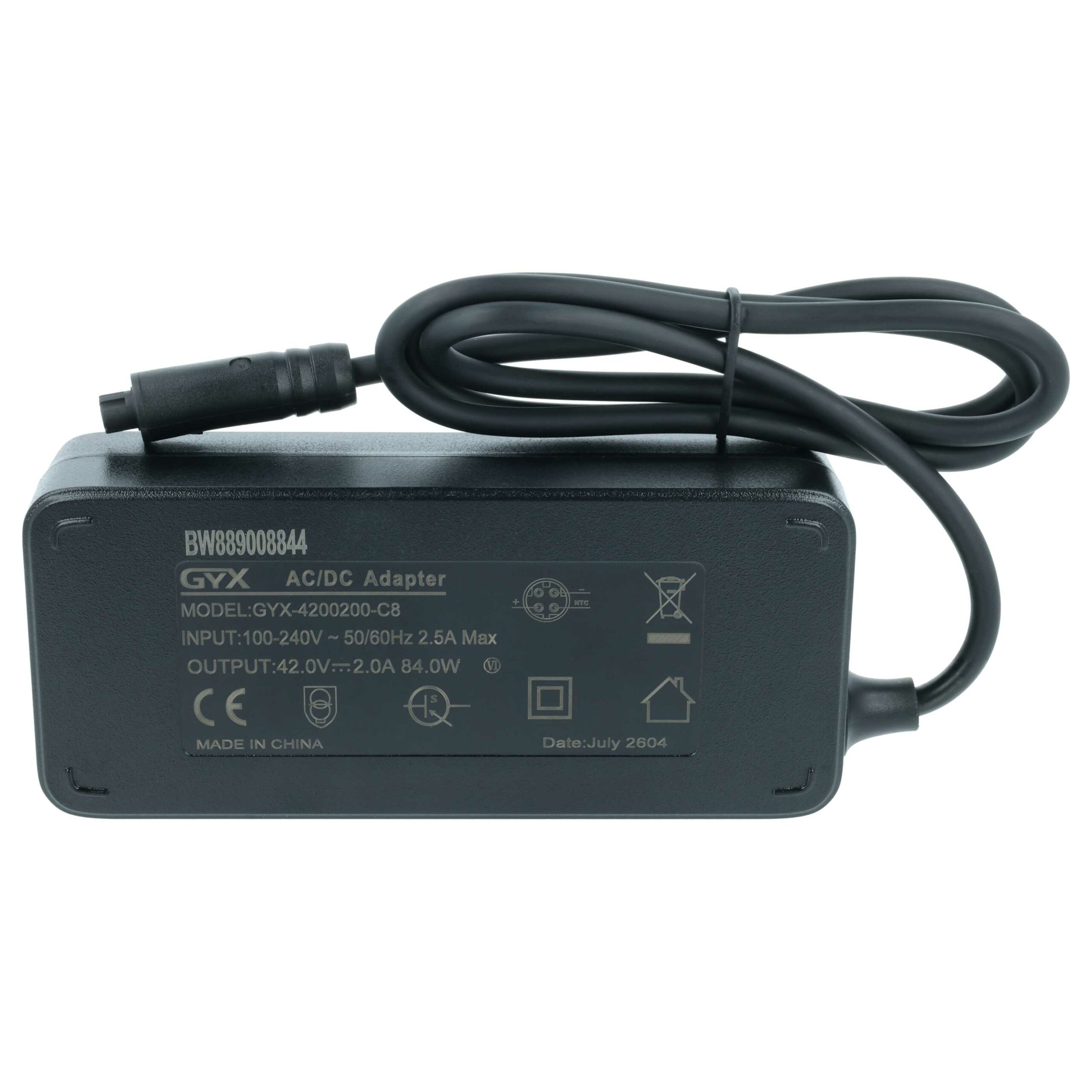 Carregador compatível vhbw para Haibike, Yamaha, Winora E-Bike (substitui Yamaha 600/625, Pasc5) - Image 3