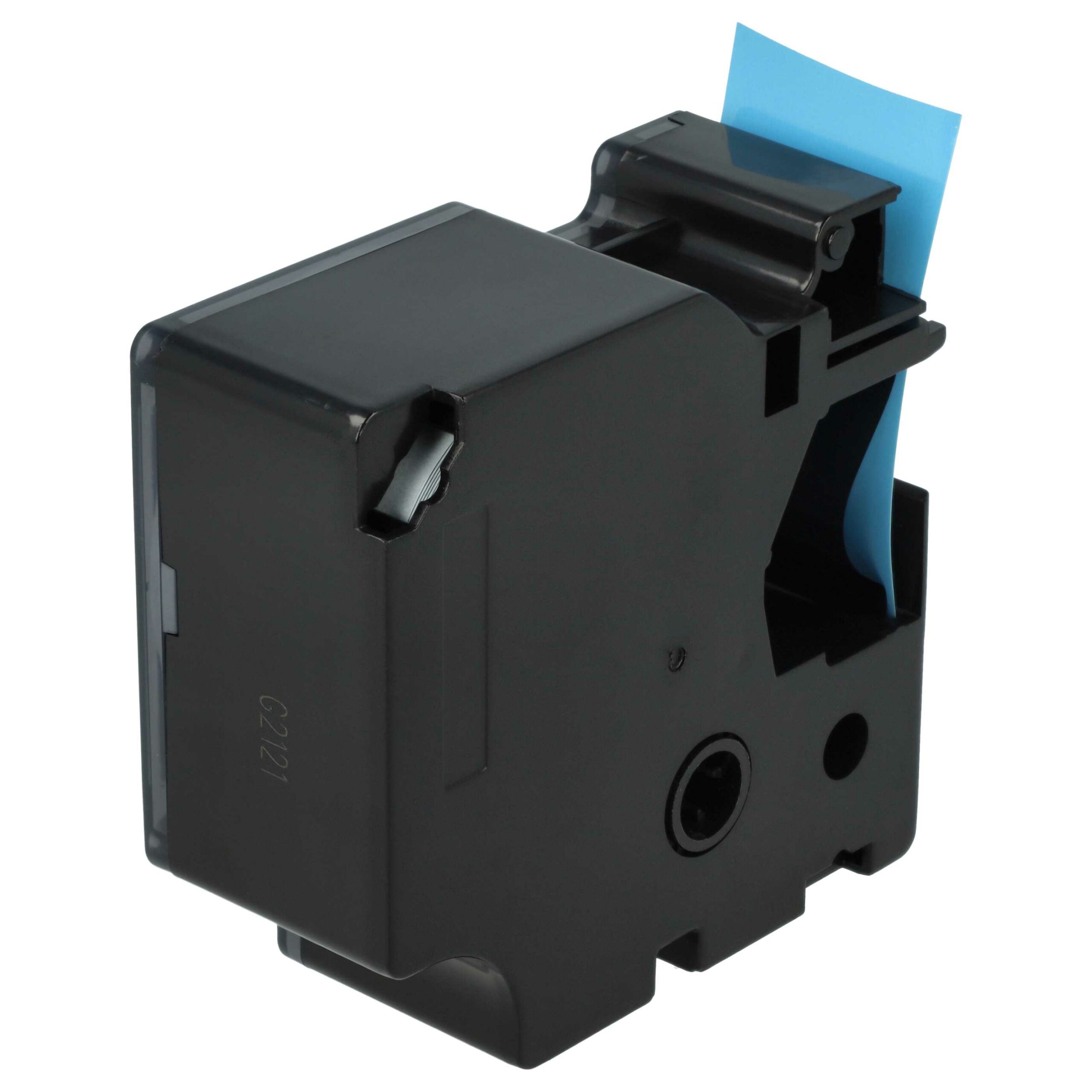 Fita de Etiquetas Compatível com Dymo 53716, D1 - 24 mm Preto sobre Azul - Image 2