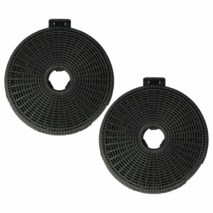 2x Filtro de Carvão Ativado Compatível com Küppersbusch ZUB 881 e Teka - 20 cm