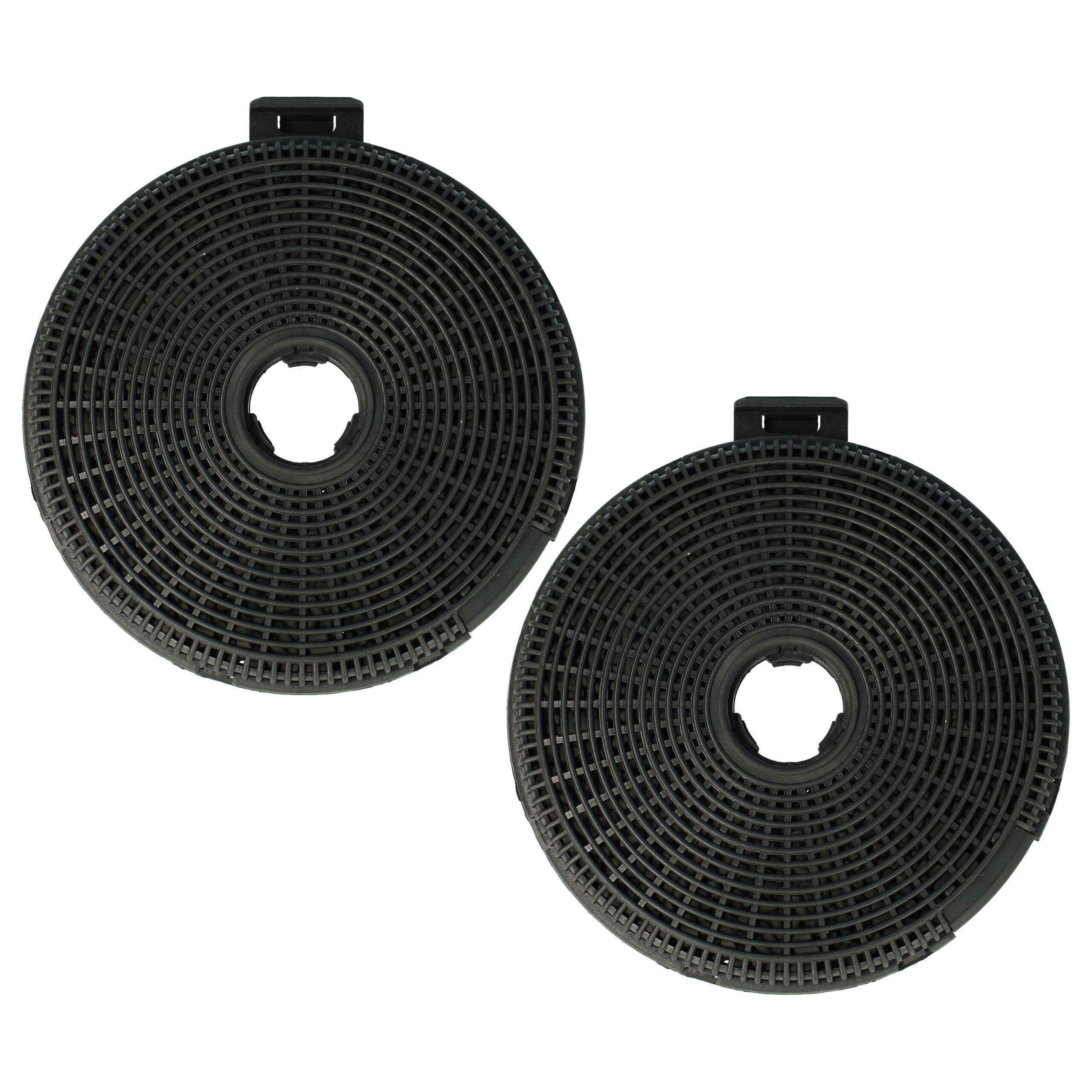 2x Filtro de Carvão Ativado Compatível com Küppersbusch ZUB 881 e Teka - 20 cm