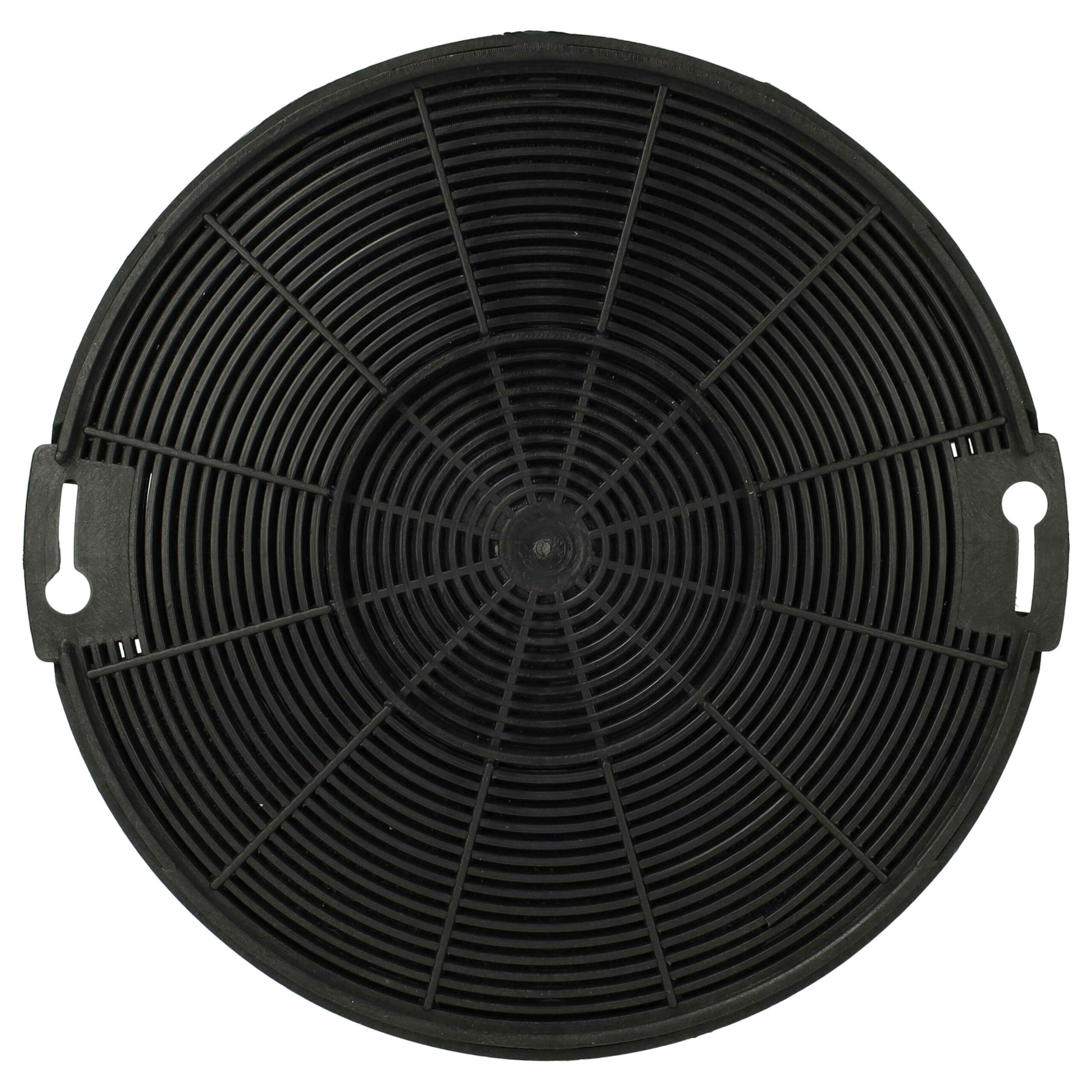 Filtro de Carvão Ativado vhbw para Zanussi e Beko - Diâmetro 15 cm