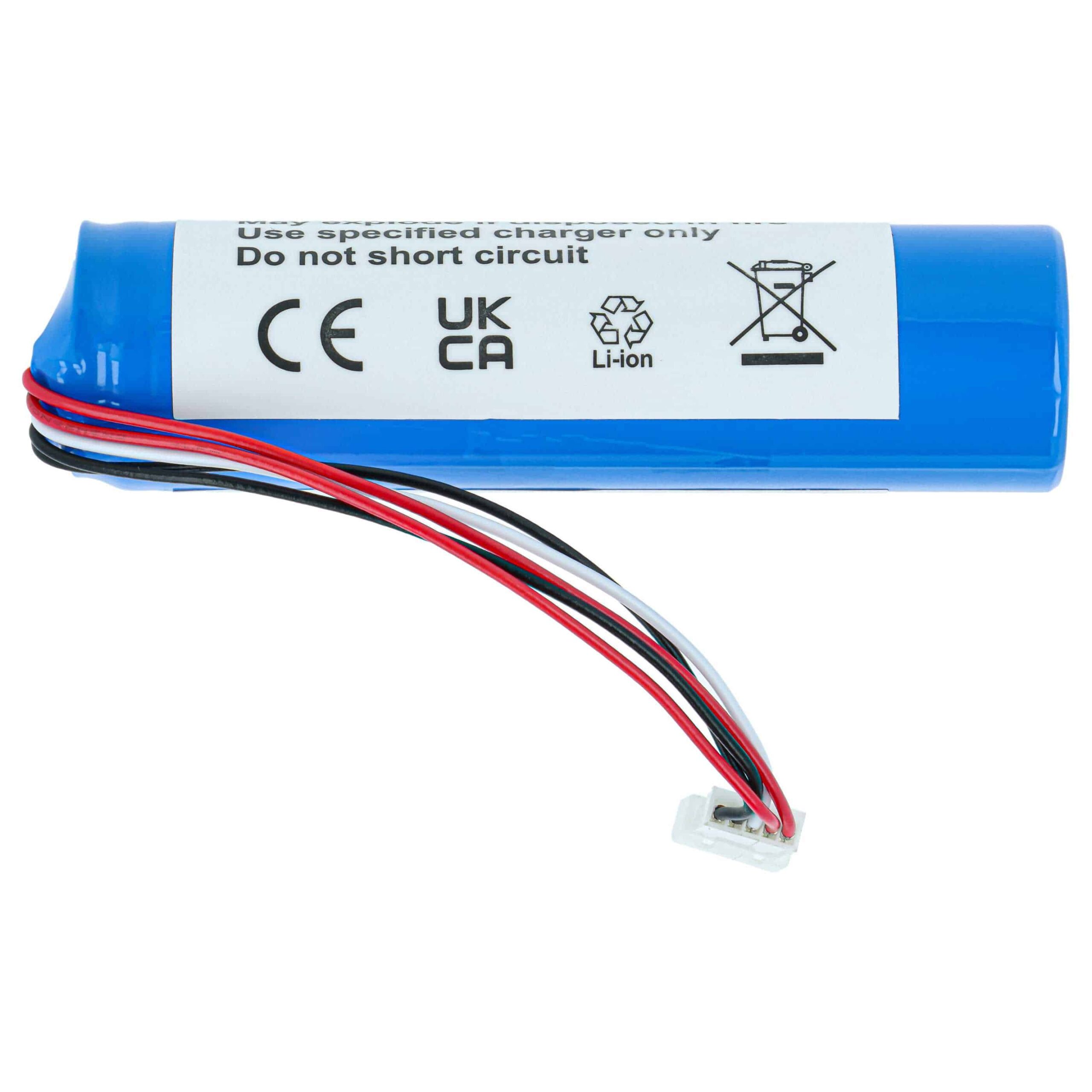 5x Bateria de Substituição 128000894, RBP-GM40 para Leitores de Códigos de Barras Datalogic POS - 3400 mAh 3.7 V - Image 4