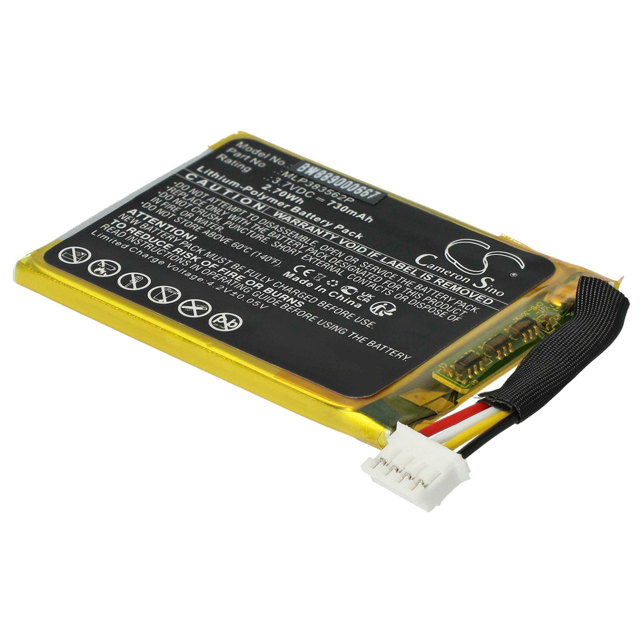 Bateria compatível com JBL Go 3 MLP383562P - Li-polymer 800 mAh - Image 4