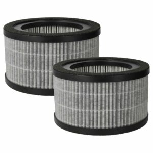 2x Filtros de Substituição para Beurer 68007 - Pré-filtro + HEPA + Carvão Ativado vhbw
