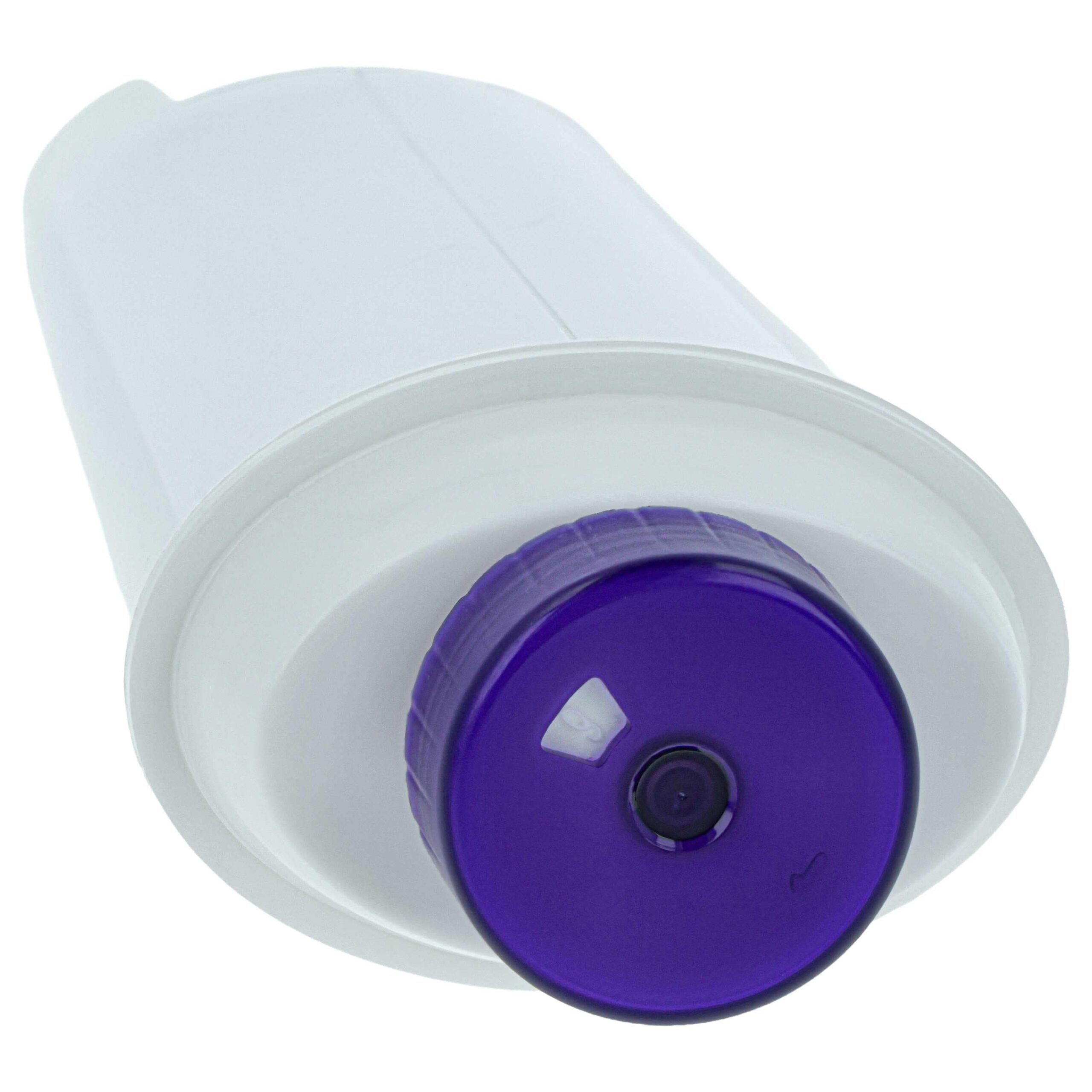 Pack 2x Filtro de Água vhbw para Máquina de Café DeLonghi - Branco - Image 4