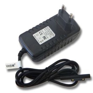 Adaptador de Alimentação para Tablets Microsoft 1735, 1706, 1800, 1736 - vhbw - 120 cm