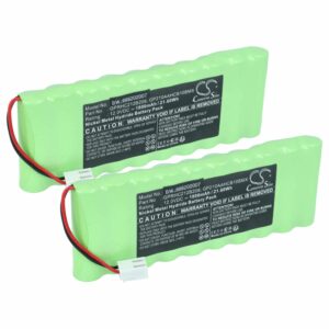 Bateria vhbw 12V 1800 mAh NiMH para Operadores de Portão Roto - Pack de 2 Unidades