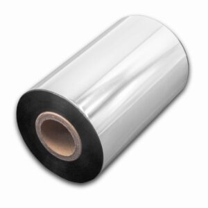 Fita Térmica para Impressoras Citizen, Zebra e similares - 100 mm x 300 m, Wax Resin vhbw