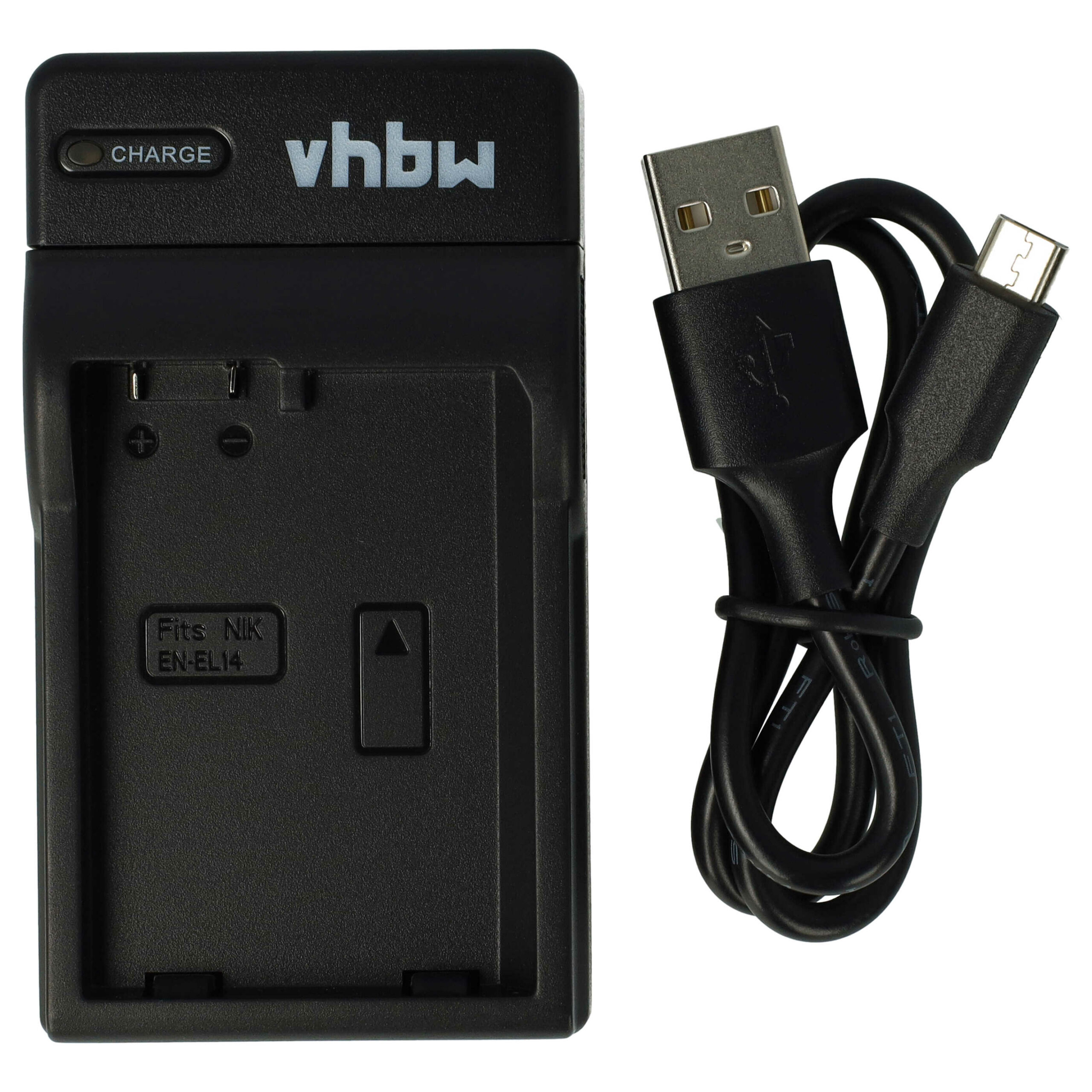 Carregador USB-C com Cabo para Baterias Nikon (substitui MH-24) - 0,5 A