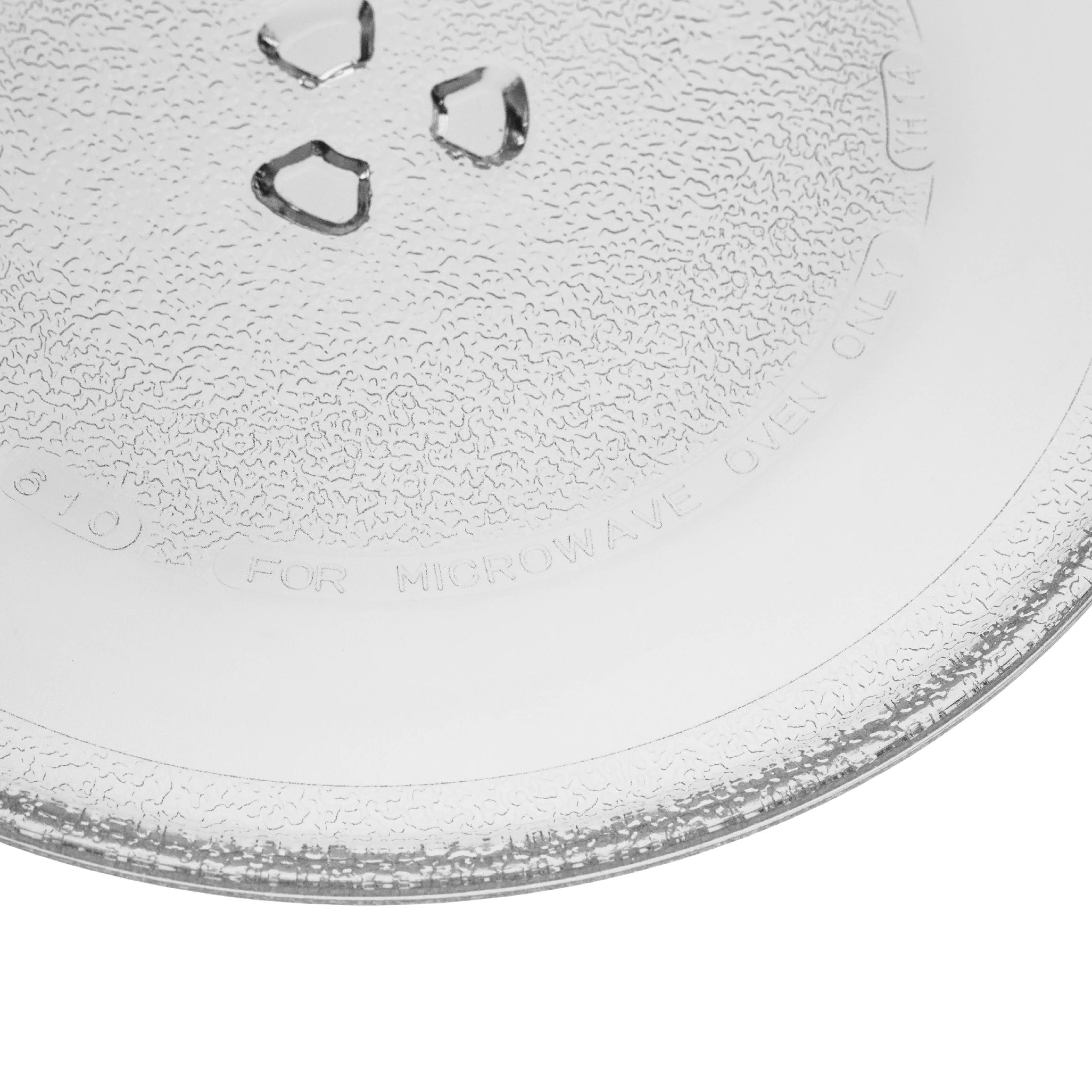 Prato rotativo para microondas compatível com Bosch 11002491 e Hanseatic - 25,5 cm - vhbw - Image 4