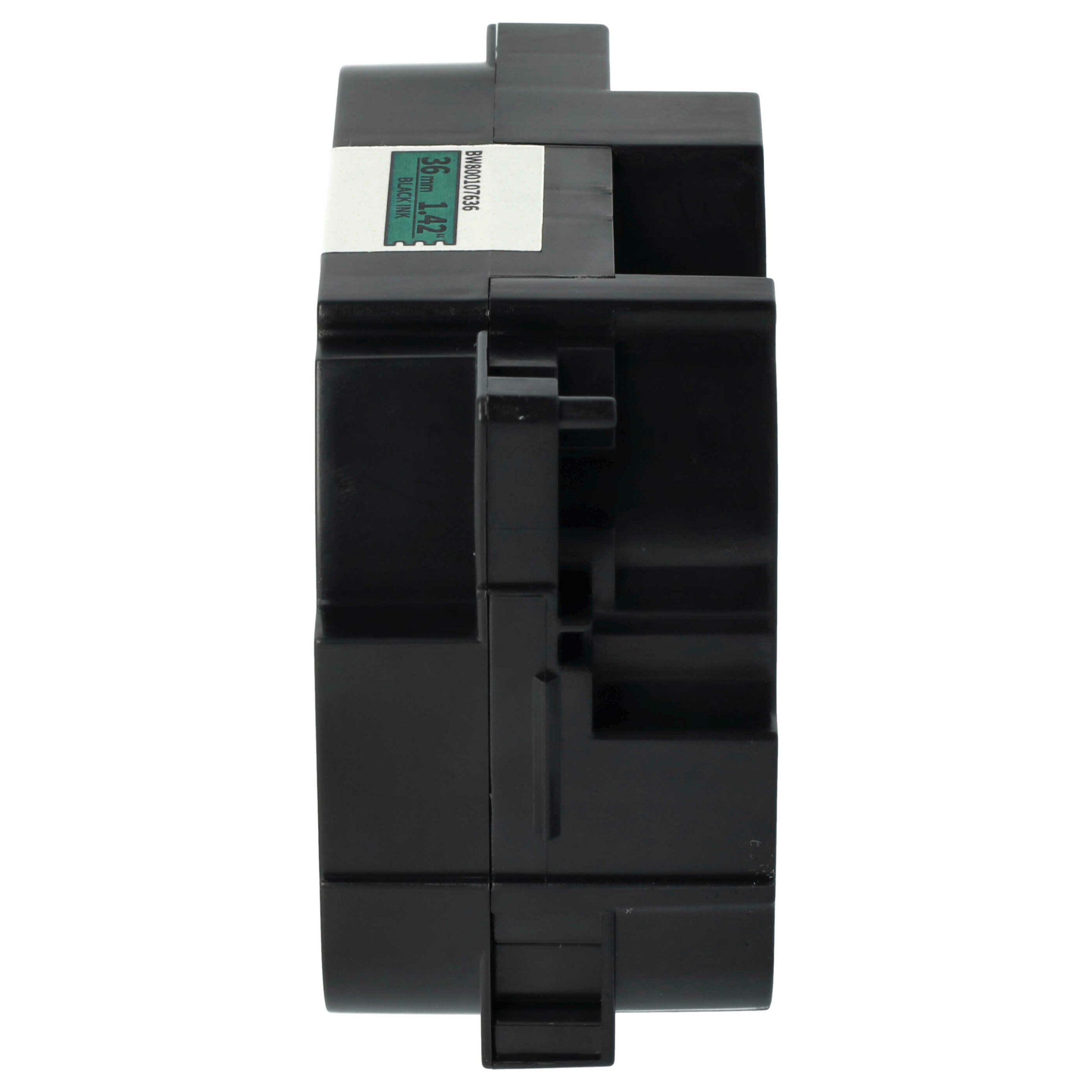 Fita de Etiquetas vhbw para Brother TZE-761, TZ-761 - 36 mm Preto sobre Verde - Image 3