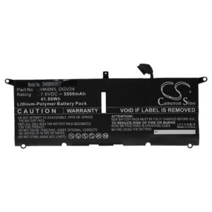 Bateria para Portátil Dell compatível com HK6N5, DGV24 - 5500 mAh 7.6 V Li-polymer vhbw