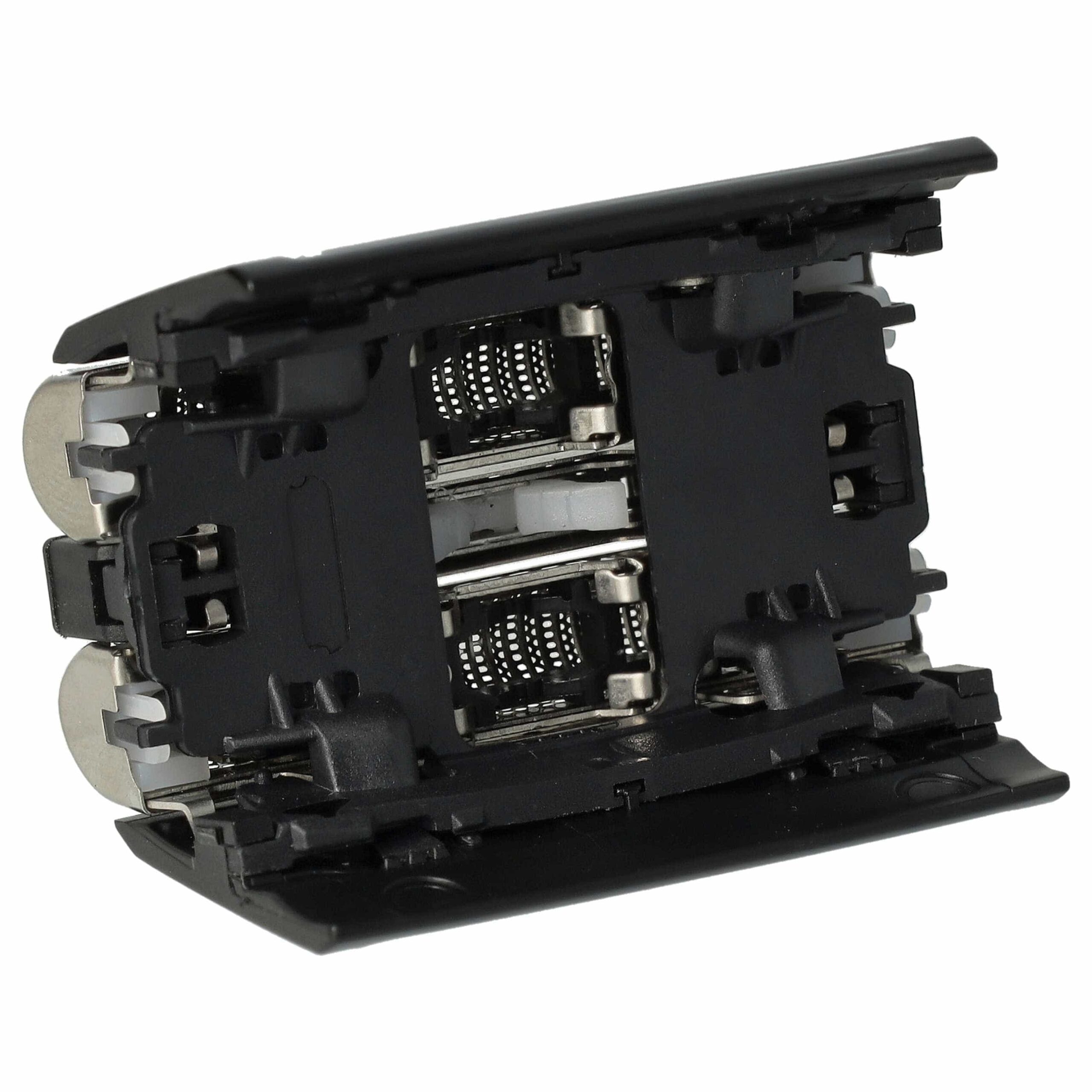 3 Cabeças de Corte Substitutas para Braun 52S, 52B - Compatível com Barbeadores Braun, Preto - Image 2