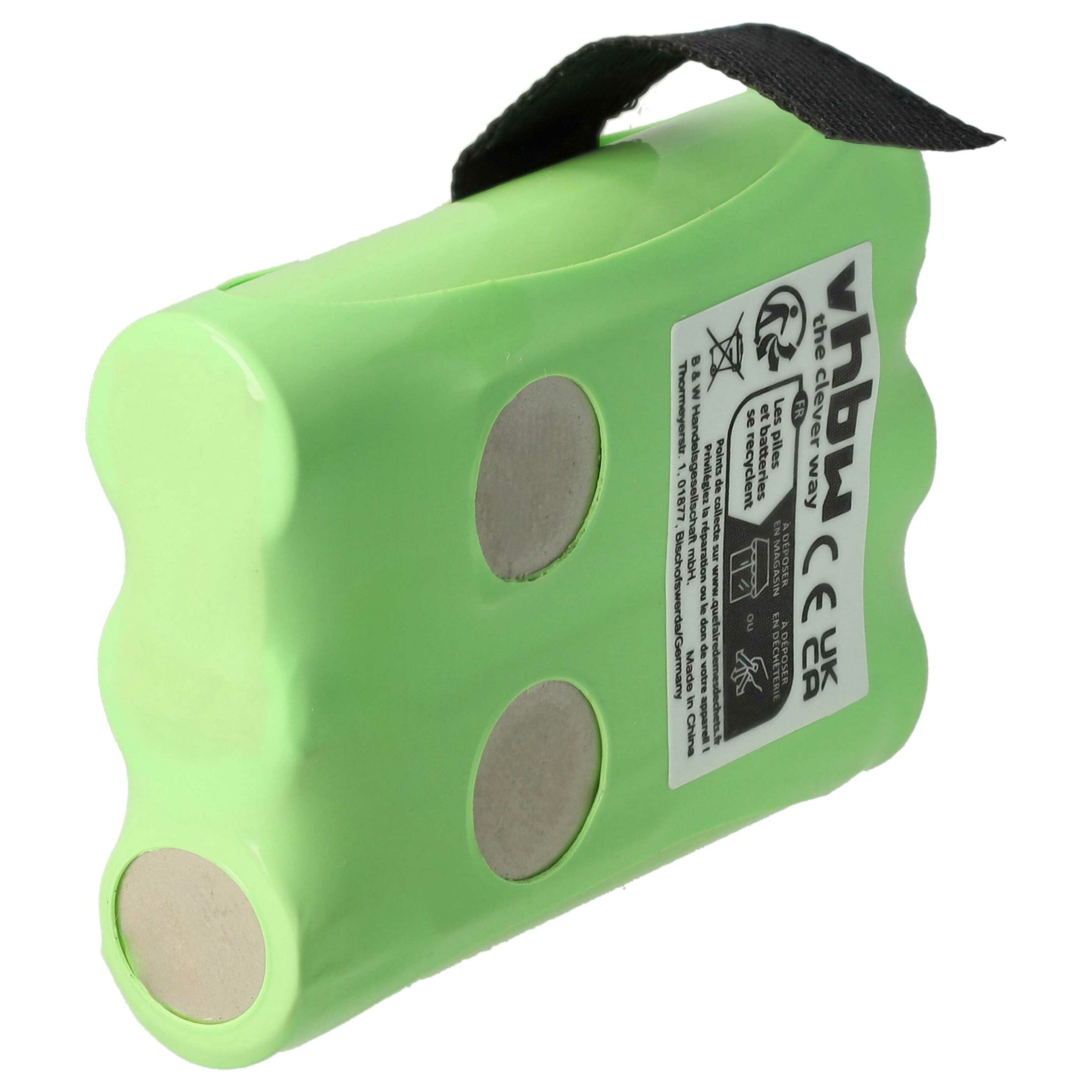 Bateria vhbw para Motorola CB Radio - 700 mAh 3.6V NiMH (substitui 53617, 3XCAAA, KEBT-086-B) - Image 2