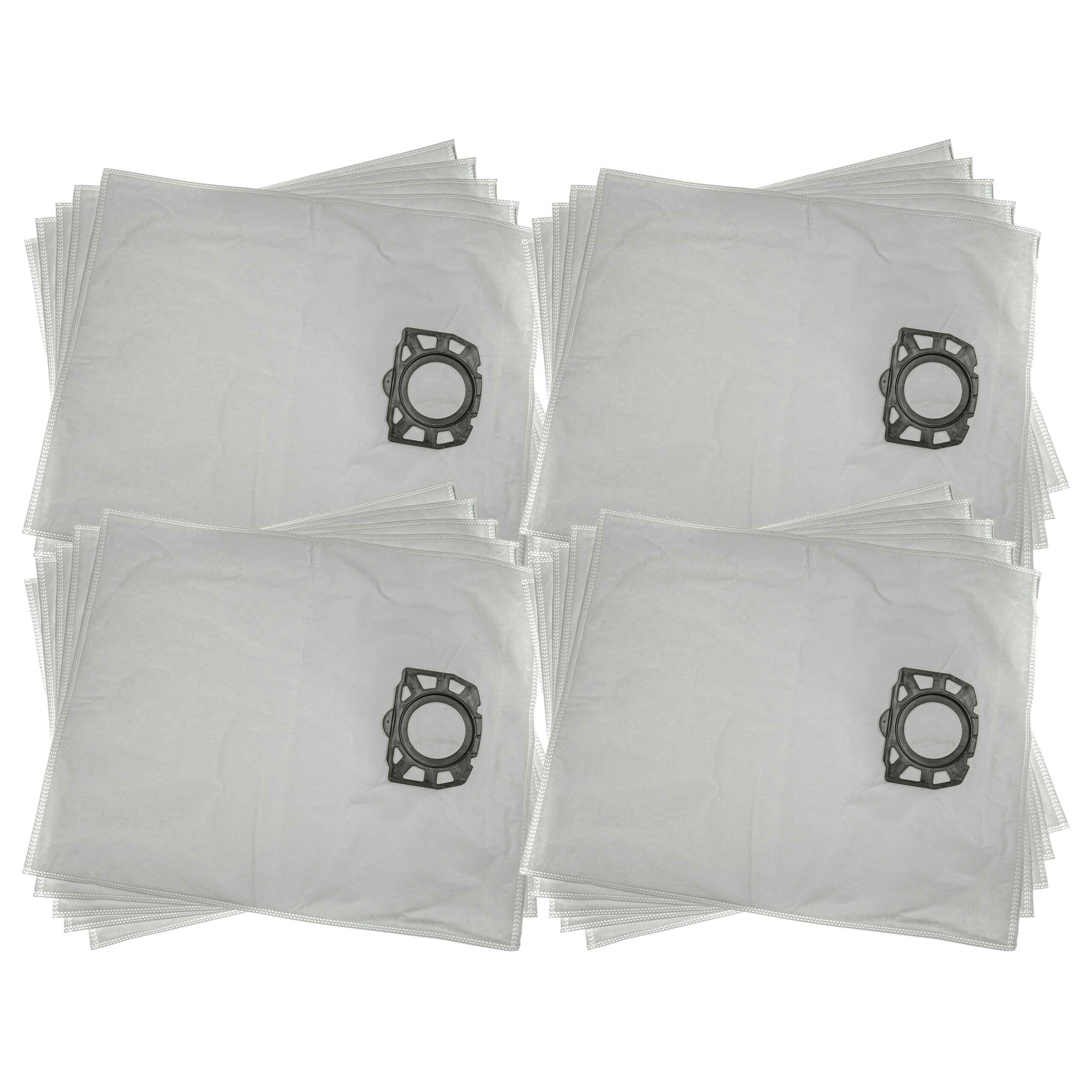 20x Sacos para Aspirador Kärcher 2.863-314.0, KFI 357 - vhbw Microfleece