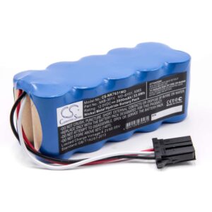 Bateria vhbw para Equipamentos Médicos Nihon Kohden X065, NKB-301V, MD-BY01 - 2800 mAh 12 V NiMH