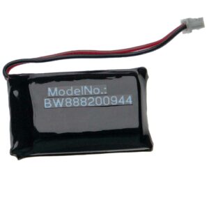 Bateria vhbw para Coleira Eletrónica Educator BL-100, BP-504, BP37TR, PL-711828 - 300 mAh 3.7V Li-polymer