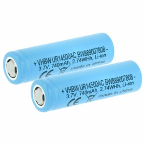 Bateria para Escova de Dentes Elétrica Braun 81728497 - 2x 740mAh, 3.7V vhbw