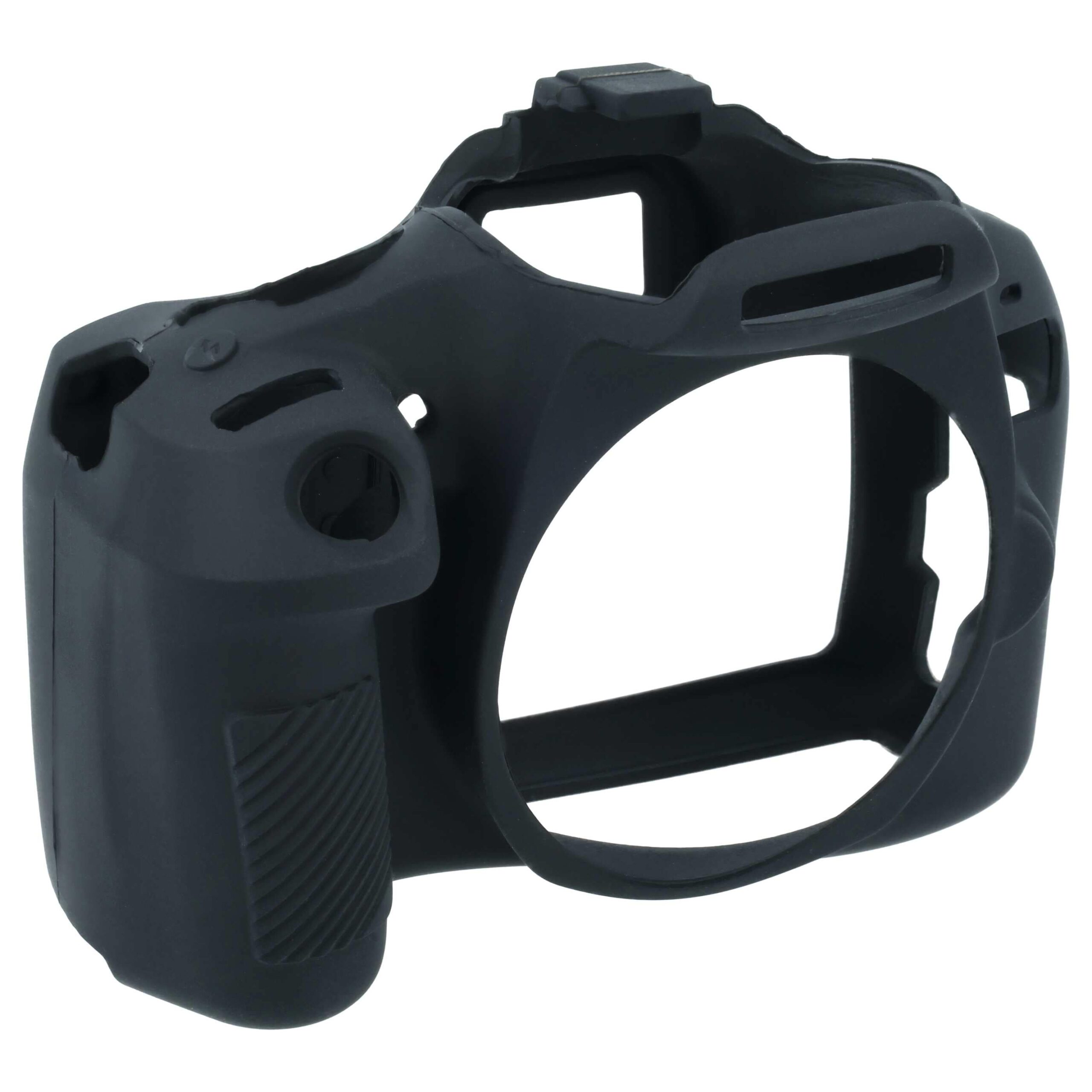 Capa Protetora em Silicone para Canon EOS Kiss X80 - Preta