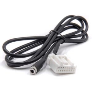 Cabo Adaptador AUX para Besturn, Mazda B70 e Rádios de Carro - 120cm vhbw