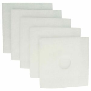 Conjunto de 5 Filtros de Ar para Ventiladores Helios (Substitui Helios 00939)