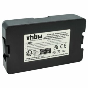 Bateria vhbw 18 V 3 Ah Li-Ion para Flymo, Husqvarna, Gardena e McCulloch