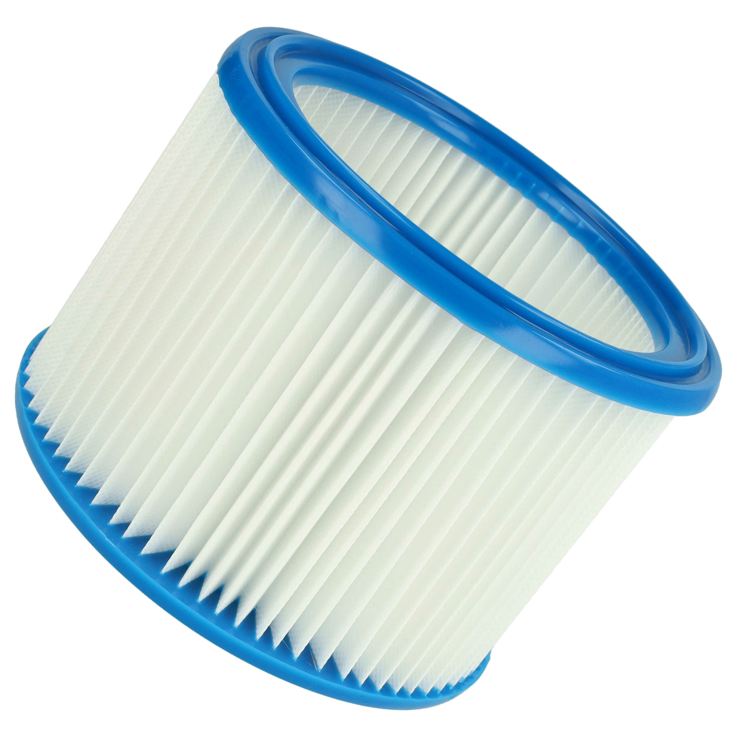 10x Filtro Redondo de Substituição vhbw para Bosch 2607432024 e Aspiradores Compatíveis, Branco/Azul - Image 4