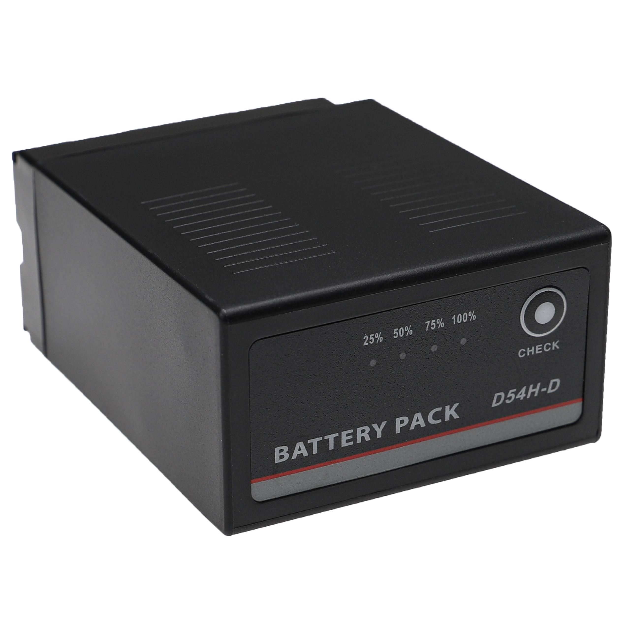2x Bateria para Videocâmera Hitachi DZ-BP28, DZ-BP16 - EXTENSILO 7800 mAh 7.4V Li-Ion - Image 2