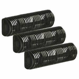 Bloco de corte 3x compatível com Braun 1000 - prateado/cinzento