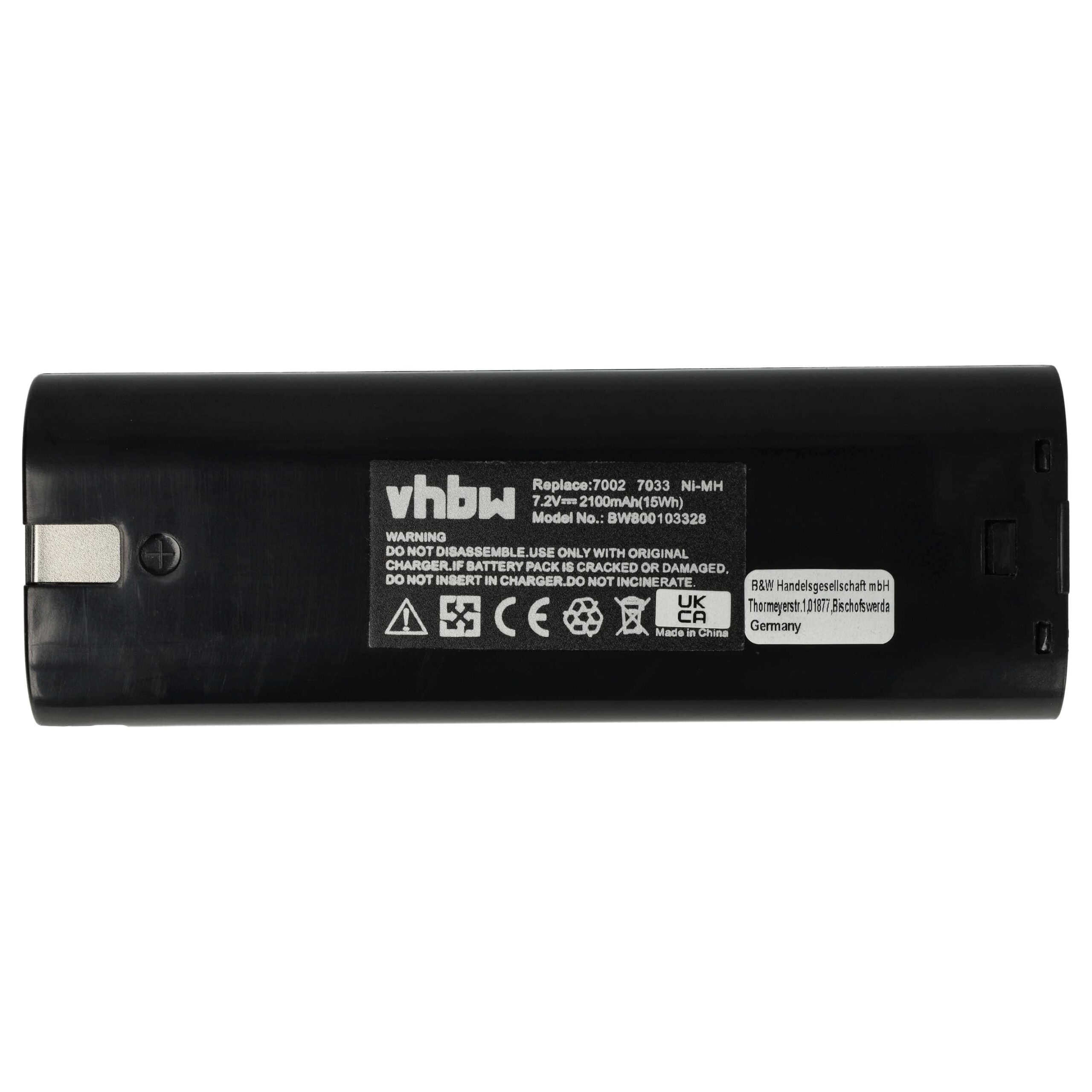 Bateria vhbw para Einhell 91011 e Ferramentas Eléctricas - 2100 mAh, 7.2 V, NiMH - Image 3