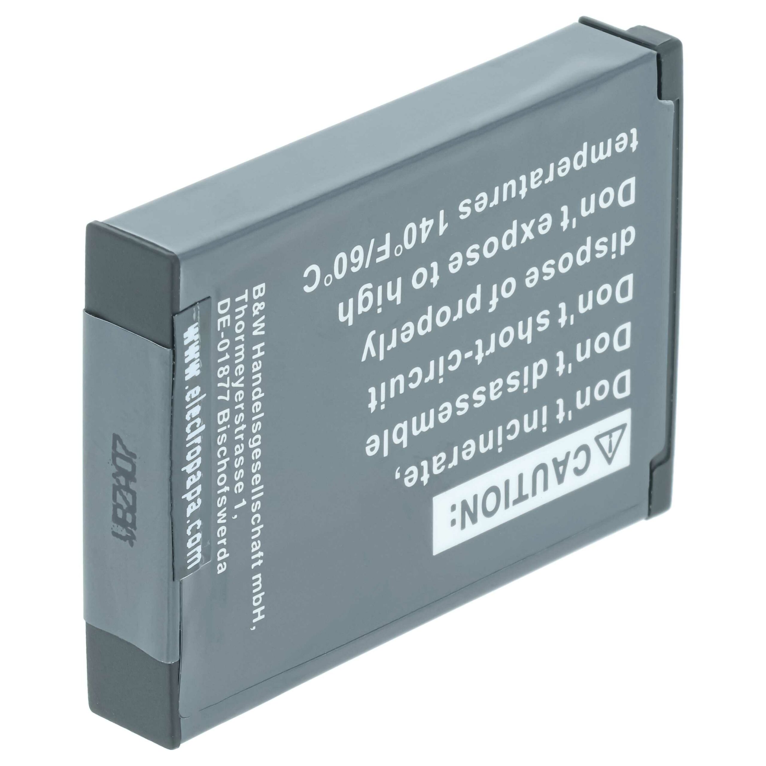2x Bateria vhbw para Toshiba Camileo S30 700mAh - Image 2
