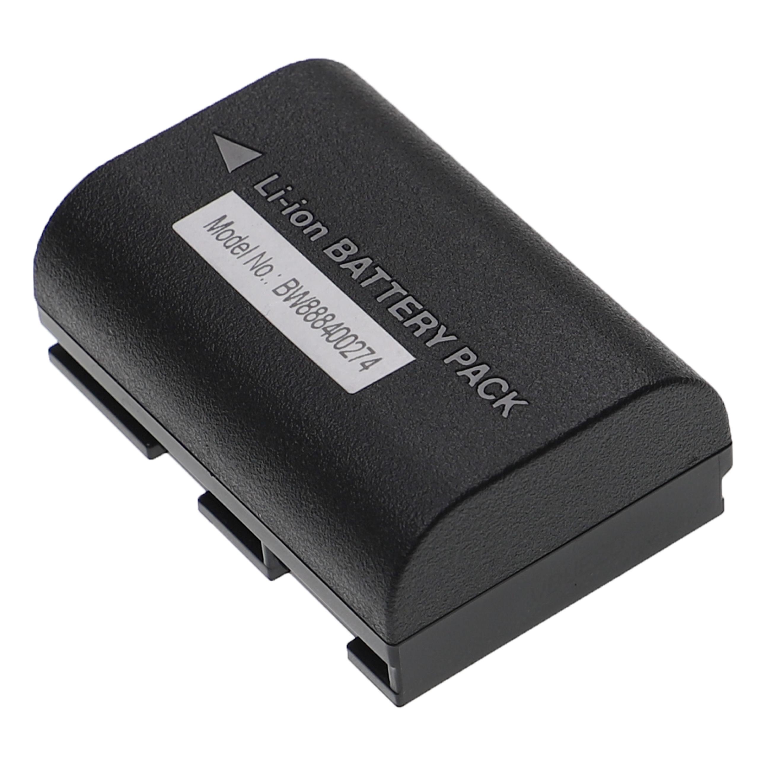 2x Bateria EXTENSILO compatível Canon LP-E6, LP-E6NH - 2250mAh, 7.2V, Li-Ion - Image 2