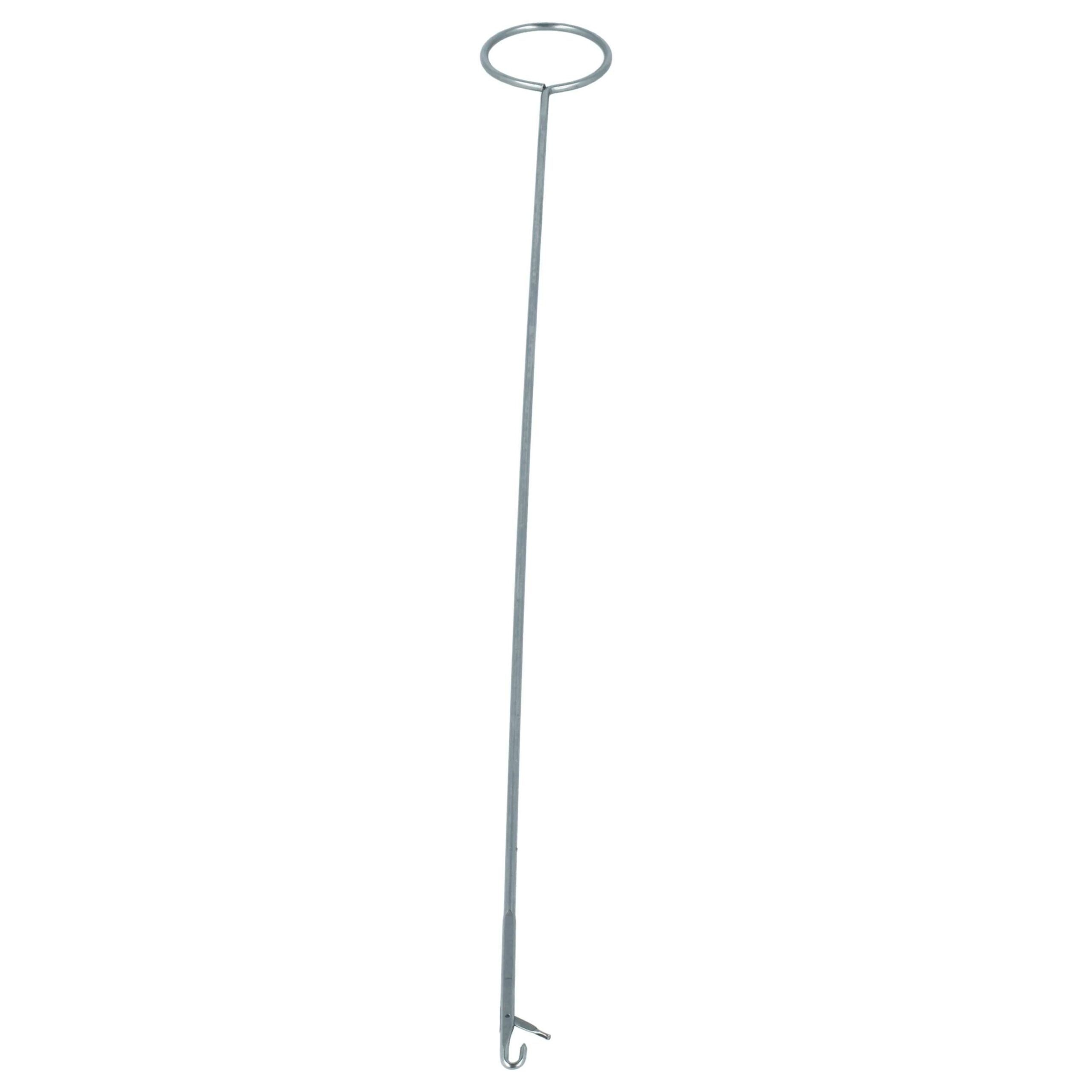 vhbw Agulha de Virar com Gancho - Agulha de Puxar Extra Comprida (26,5 cm), Metal - Image 4