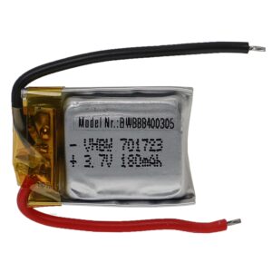 Bateria Li-polímero vhbw 180 mAh 3.7 V para Veículos Telecomandados