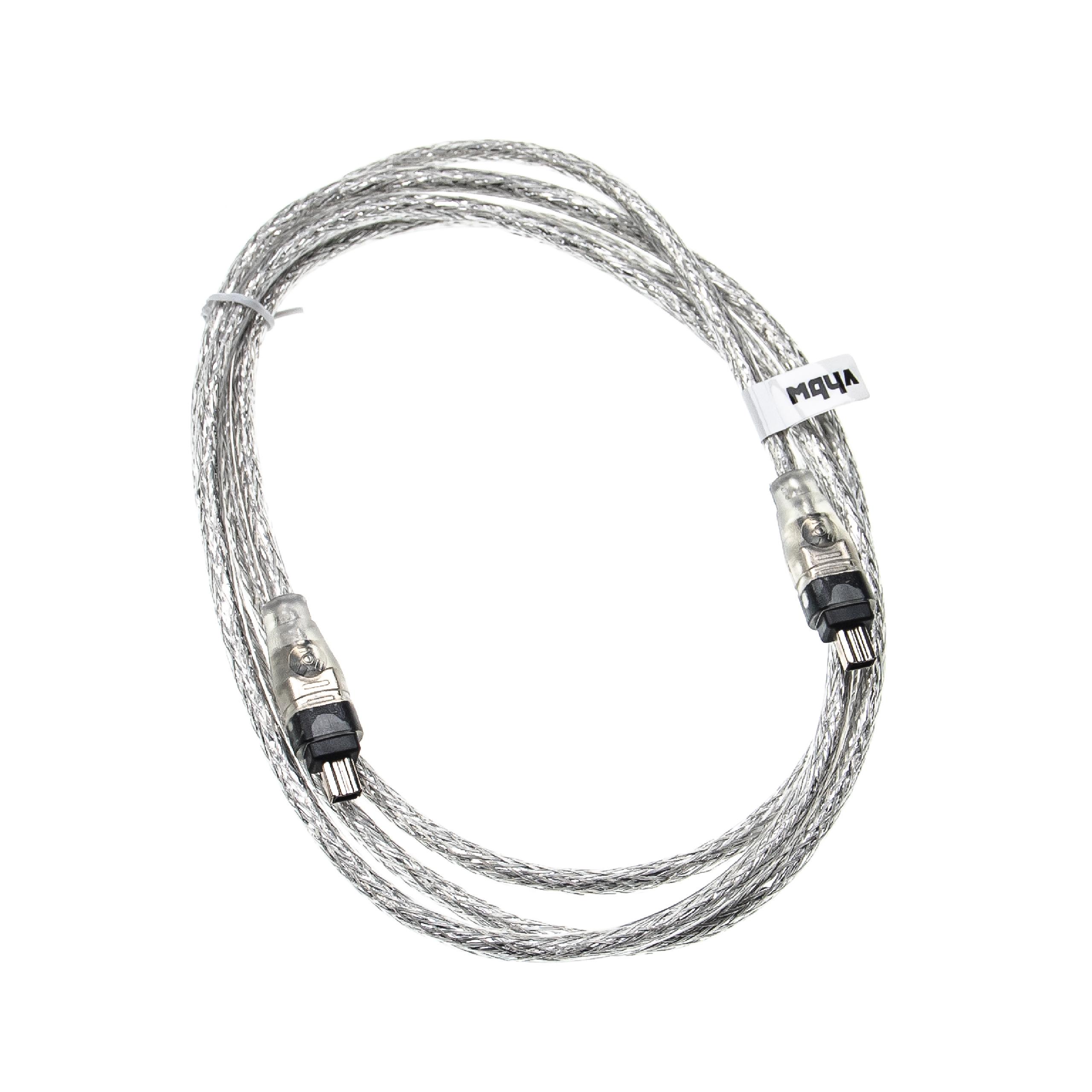 Cabo FireWire 4 Pinos para 4 Pinos 2 m - IEEE 1394 para Sony, Canon, Panasonic