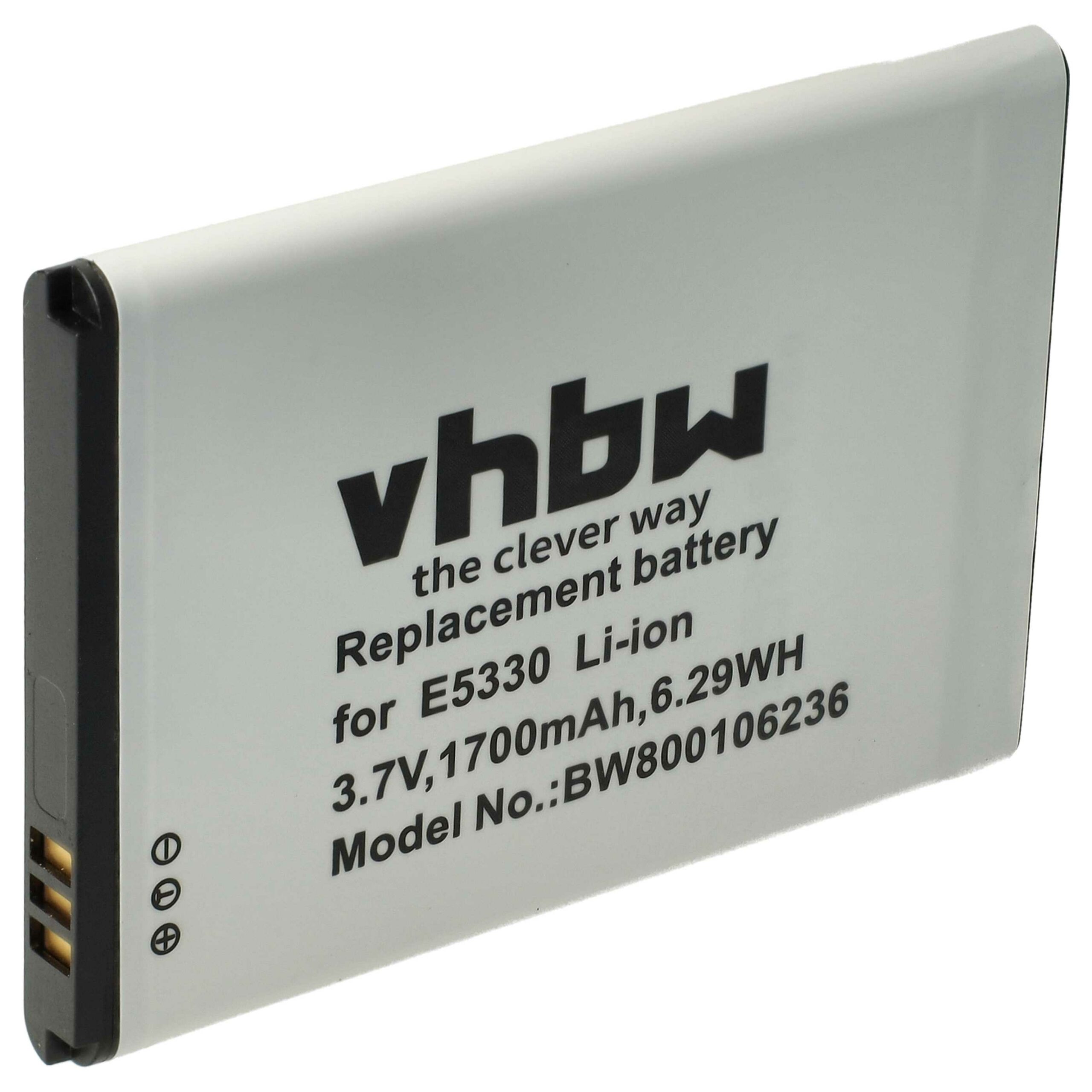 Bateria para Router Móvel Huawei HB554666RAW, HB5F2H - 1700 mAh 3.7 V Li-Ion