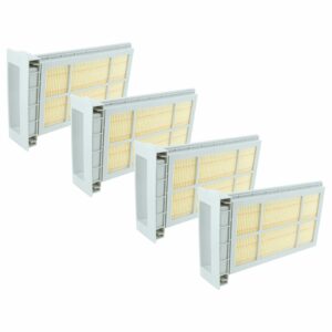 4x Filtros de Substituição vhbw para Festool HF-CT COMP 204200