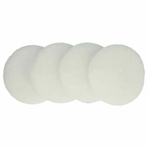 Pack 4x Filtro Anti-Pólen para Zehnder 527006550 - vhbw
