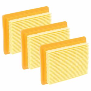 Pack de 3 Filtros de Ar vhbw para Aparadores Stihl - Substitui Oregon 55-079