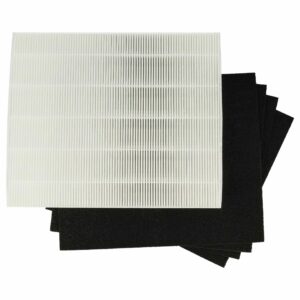 Conjunto de 5 Filtros vhbw para Purificador Winix 123050, 15HC, WRF15-HC - Filtro HEPA e Carvão Ativado