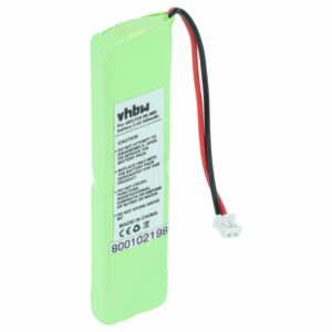 Bateria de substituição para telefone fixo Grundig - 500 mAh 2.4 V NiMH vhbw