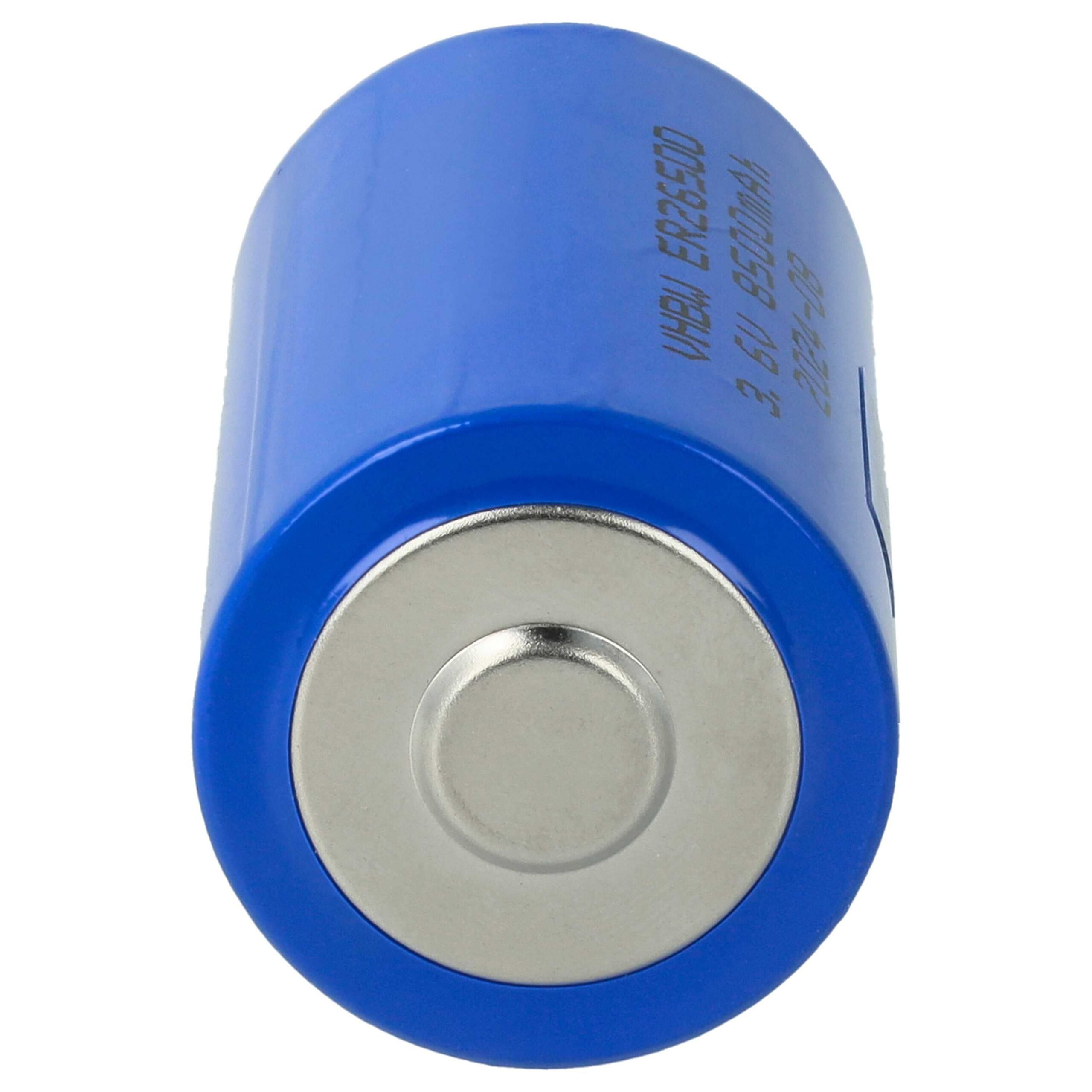Bateria ER26500 (Tamanho C) 3x 8500 mAh 3.6V Li-SOCl2 vhbw - Image 4