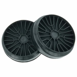 2x Filtro de Carvão Ativado de Substituição para Coifa Bosch DHZ5276 - 19 cm
