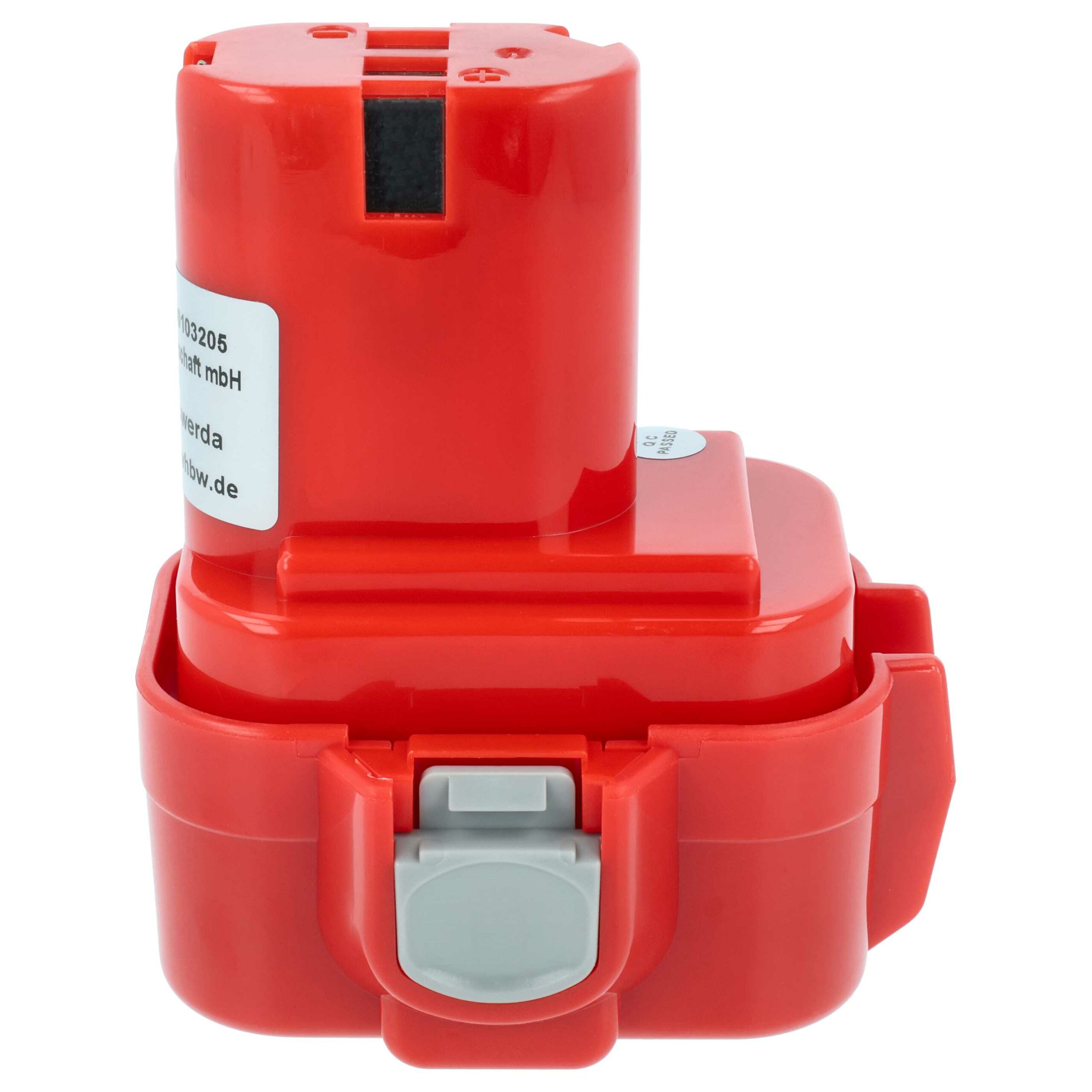 2x Bateria vhbw para Makita 192321-5, 192404-1, 192019-4, 192534-8 - 3000 mAh, 9.6 V, NiMH - Image 4