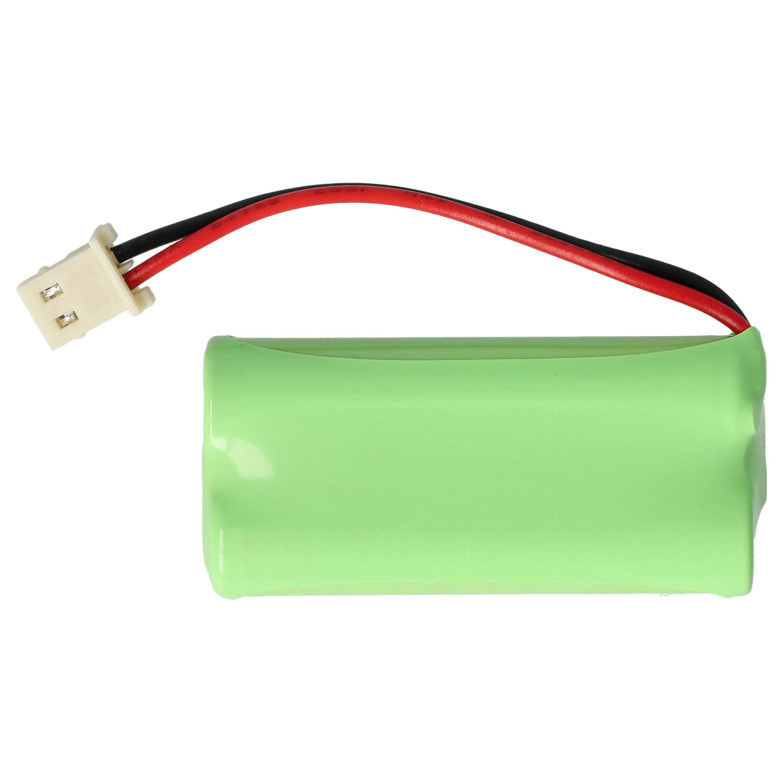 Bateria de substituição vhbw para Motorola BT283342, BT183342 - Telefone fixo Philips 800 mAh 2.4 V NiMH - Image 4