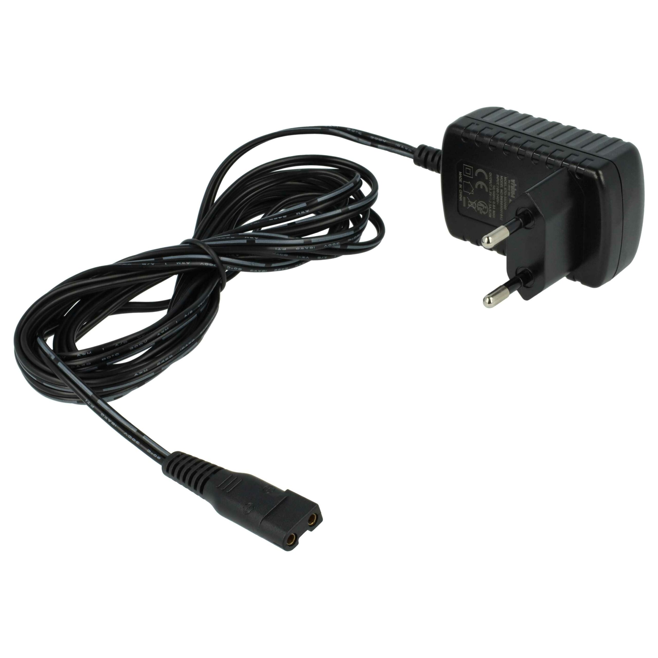 Adaptador de Corrente para Máquina de Cortar Cabelo Tondeo ECO Ceramic Plus Black - vhbw - Image 4