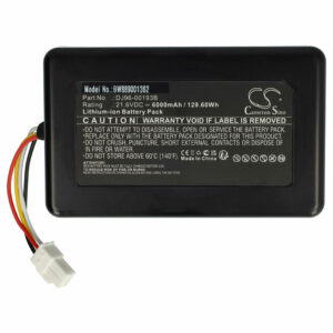 Bateria vhbw para Samsung Powerbot R7040, VR7000 - 6000mAh, 21.6V, Li-Ion
