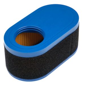 Filtro de Ar vhbw compatível com Craftsman 33904 para Tractores de Relva e Equipamento de Jardinagem - Kit duplo (pré-filtro + filtro)